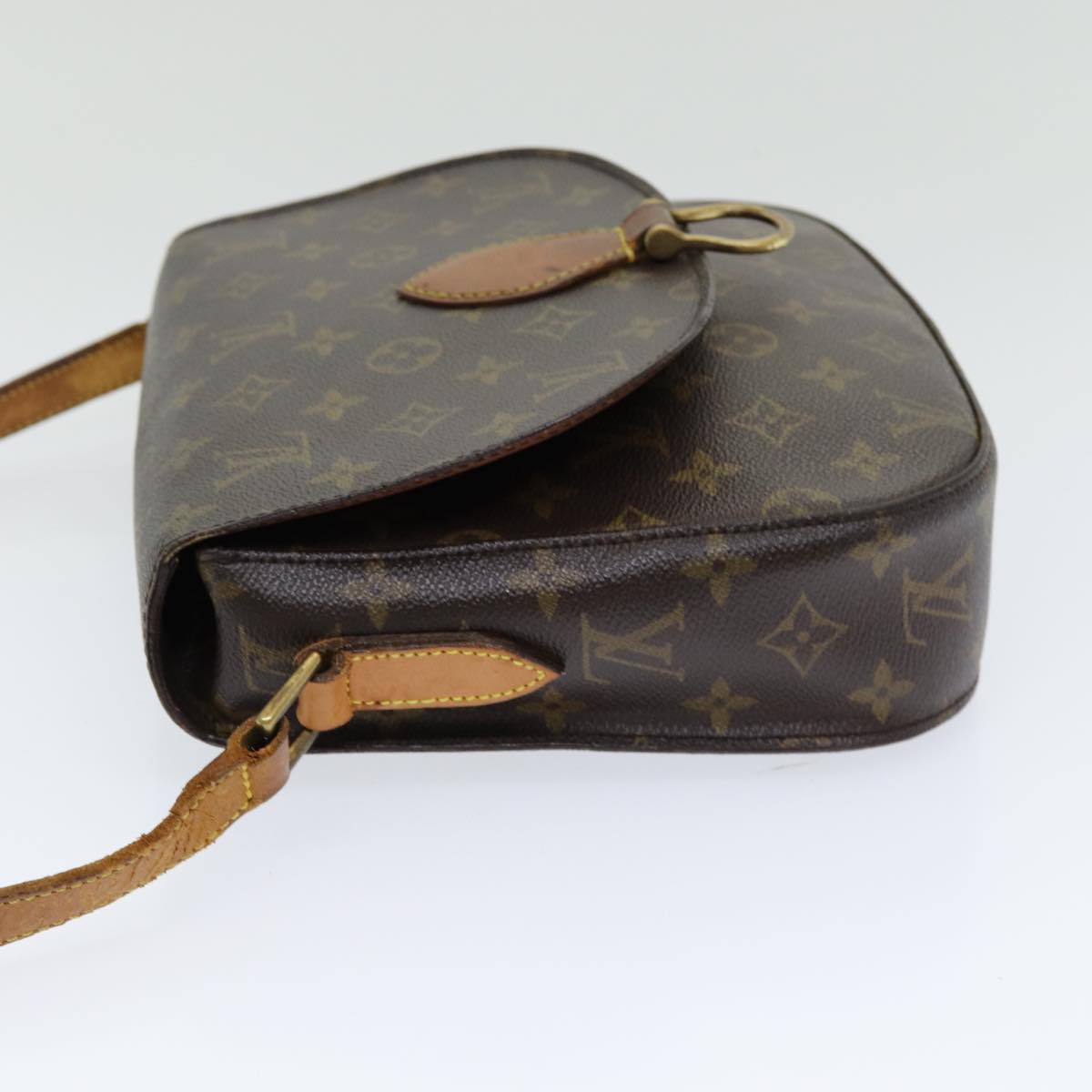 LOUIS VUITTON Monogram Saint Cloud GM Shoulder Bag M51242 LV Auth yk14060