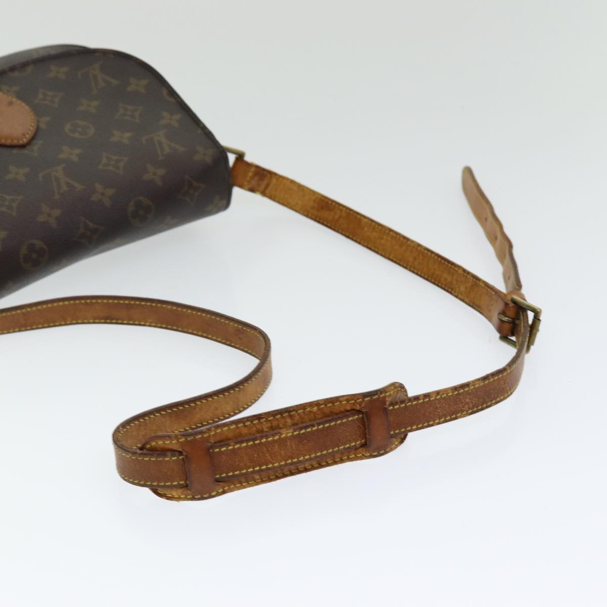 LOUIS VUITTON Monogram Saint Cloud GM Shoulder Bag M51242 LV Auth yk14060