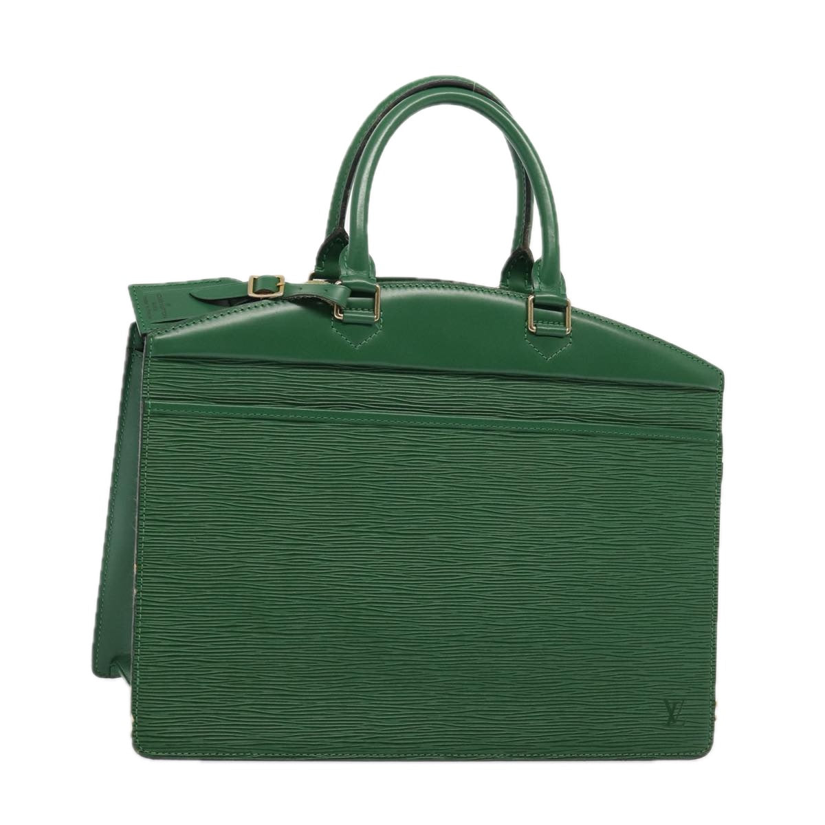 LOUIS VUITTON Epi Riviera Hand Bag Green M48184 LV Auth yk14066