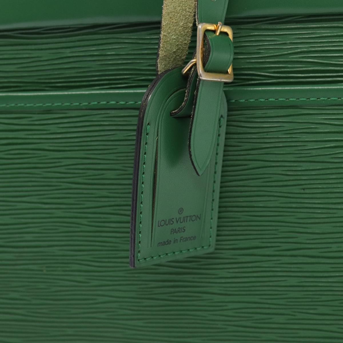 LOUIS VUITTON Epi Riviera Hand Bag Green M48184 LV Auth yk14066