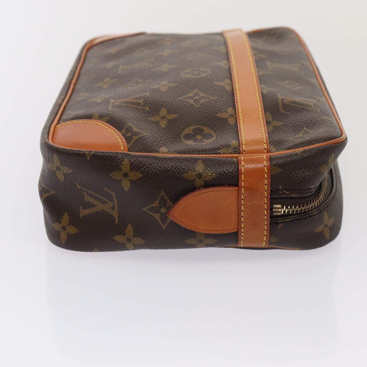 LOUIS VUITTON Monogram Compiegne 28 Clutch Bag M51845 LV Auth yk14099