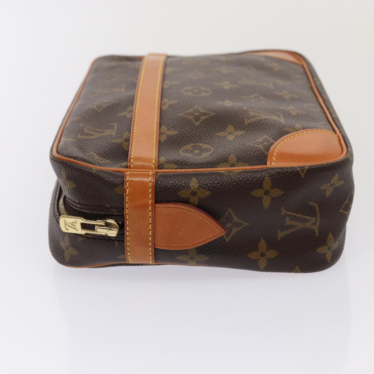 LOUIS VUITTON Monogram Compiegne 28 Clutch Bag M51845 LV Auth yk14099