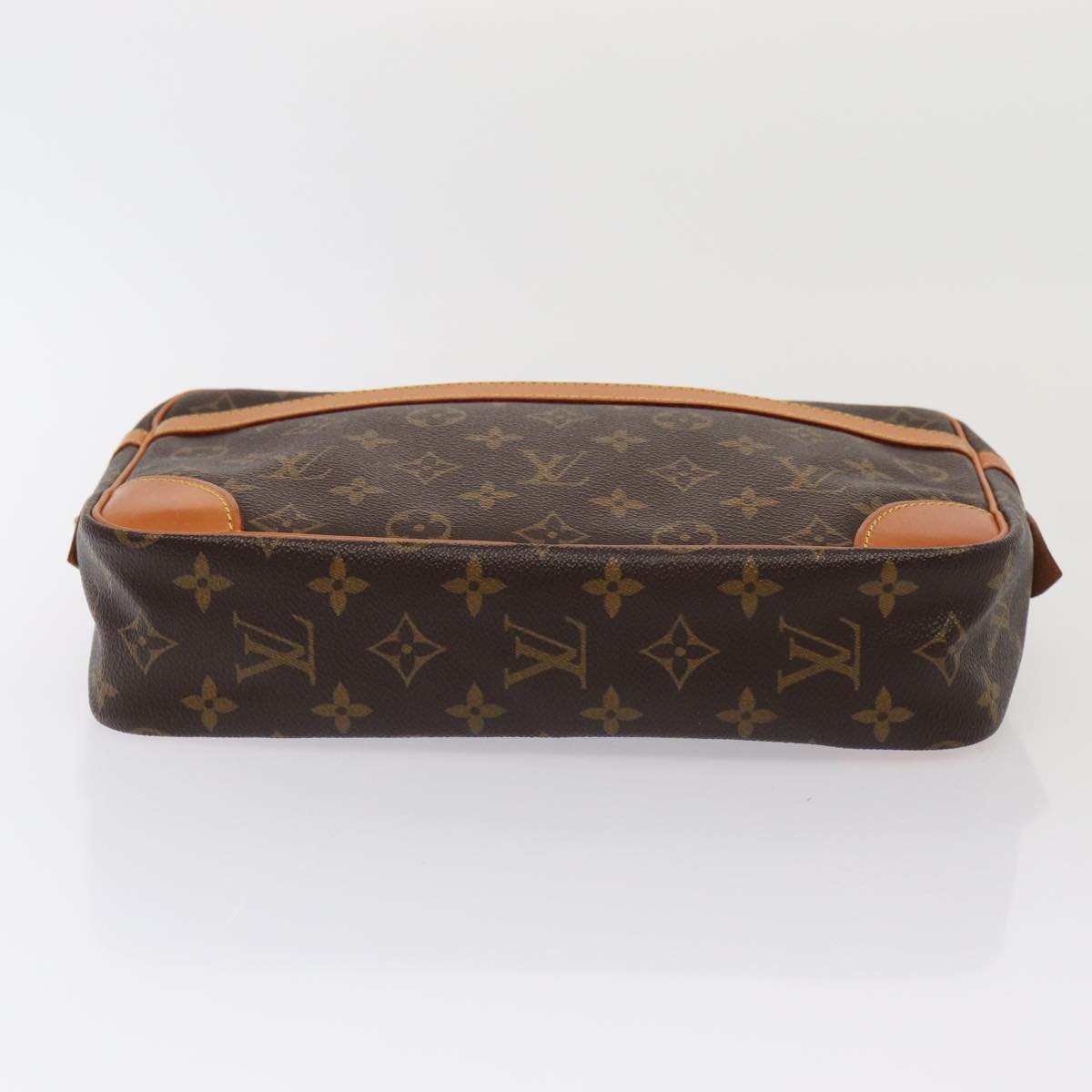 LOUIS VUITTON Monogram Compiegne 28 Clutch Bag M51845 LV Auth yk14099