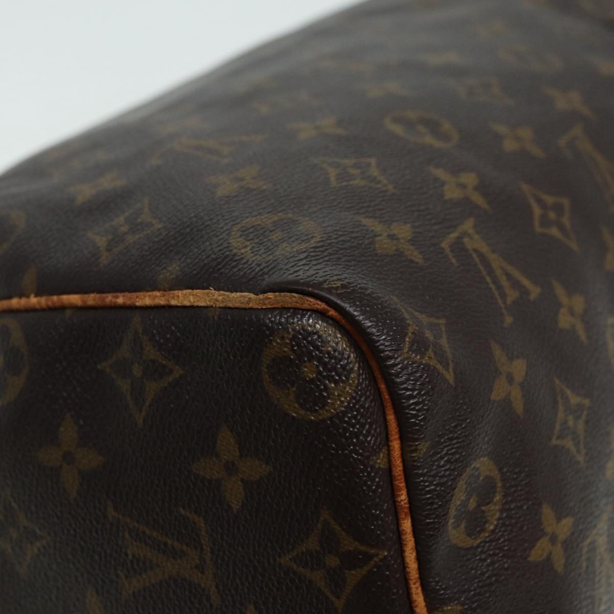 LOUIS VUITTON Monogram Speedy 35 Hand Bag M41524 LV Auth yk14106