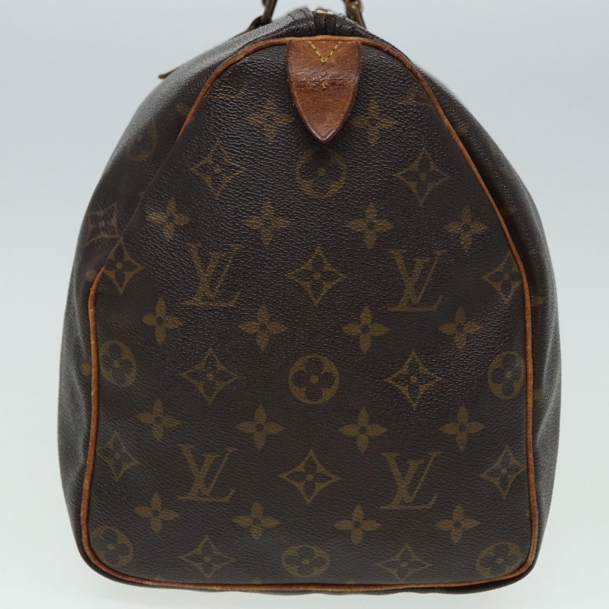 LOUIS VUITTON Monogram Speedy 35 Hand Bag M41524 LV Auth yk14106