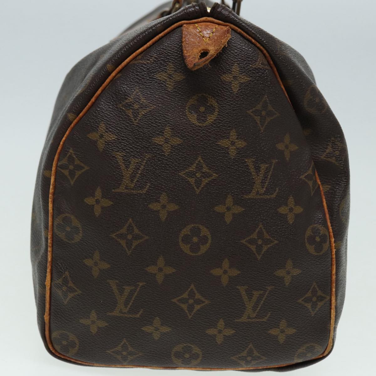 LOUIS VUITTON Monogram Speedy 35 Hand Bag M41524 LV Auth yk14106