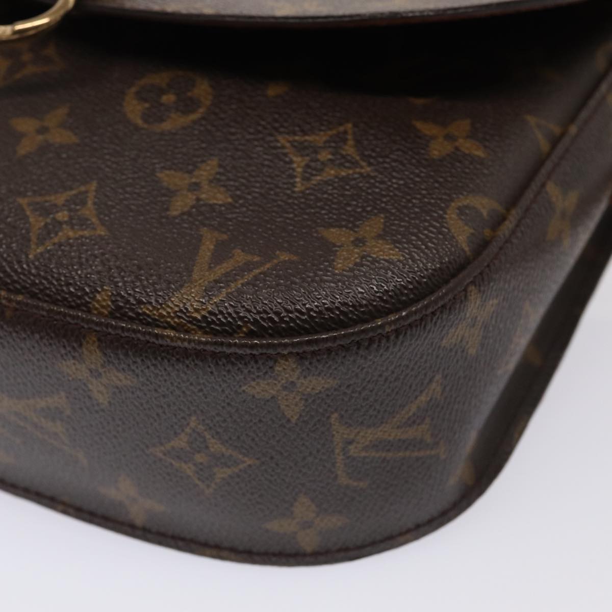 LOUIS VUITTON Monogram Saint Cloud GM Shoulder Bag M51242 LV Auth yk14109