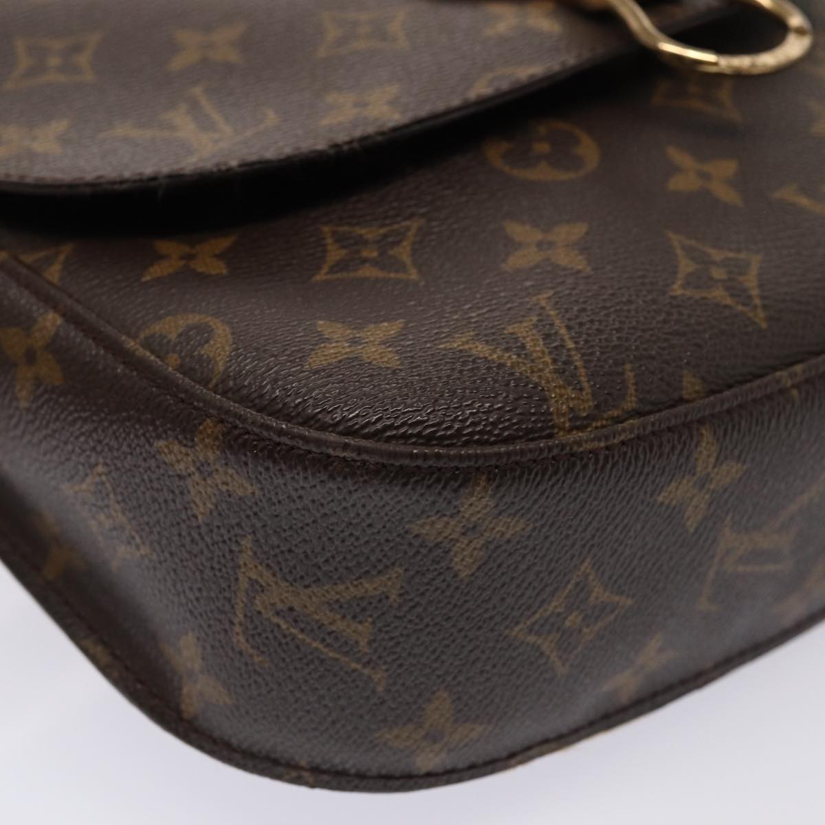 LOUIS VUITTON Monogram Saint Cloud GM Shoulder Bag M51242 LV Auth yk14109