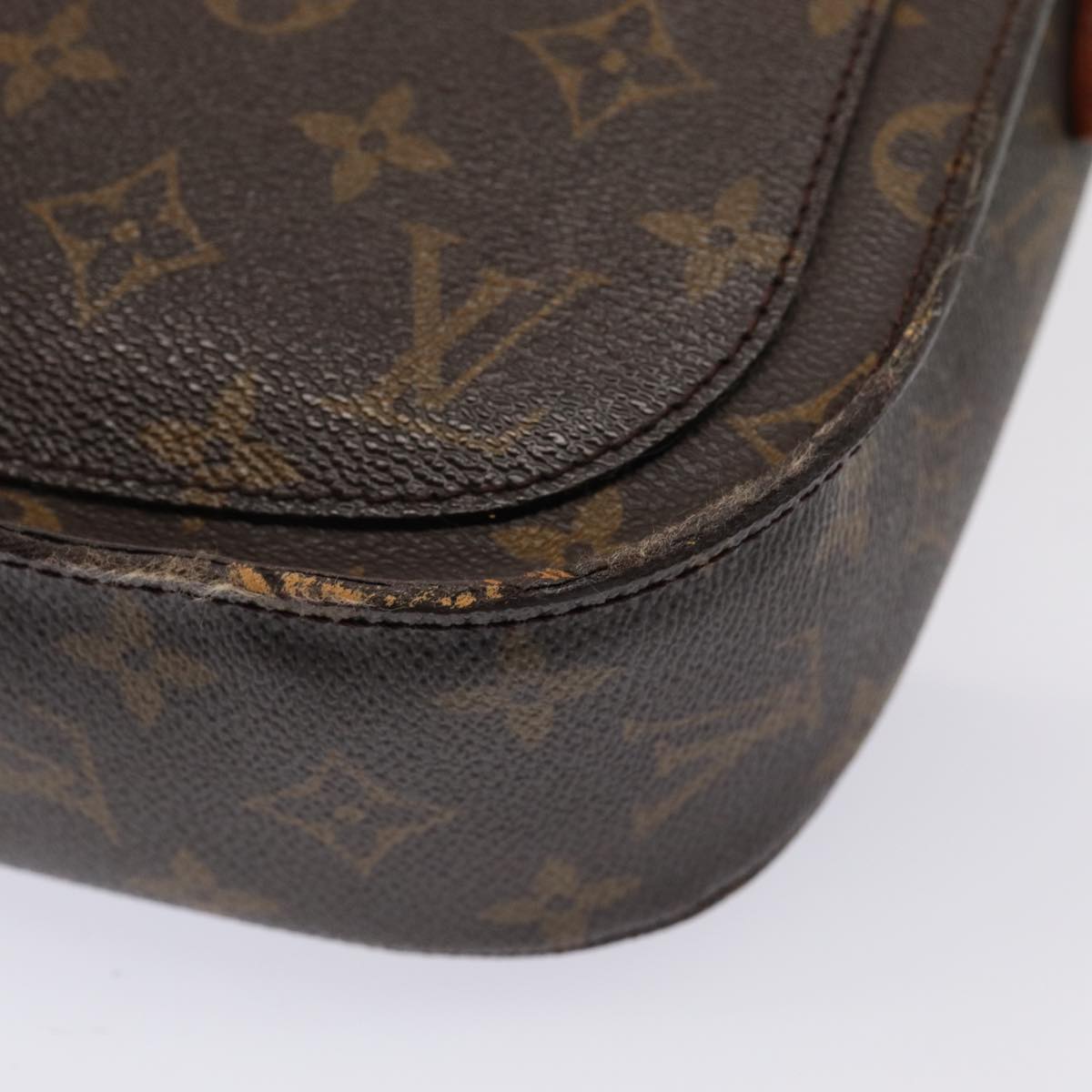 LOUIS VUITTON Monogram Saint Cloud GM Shoulder Bag M51242 LV Auth yk14109