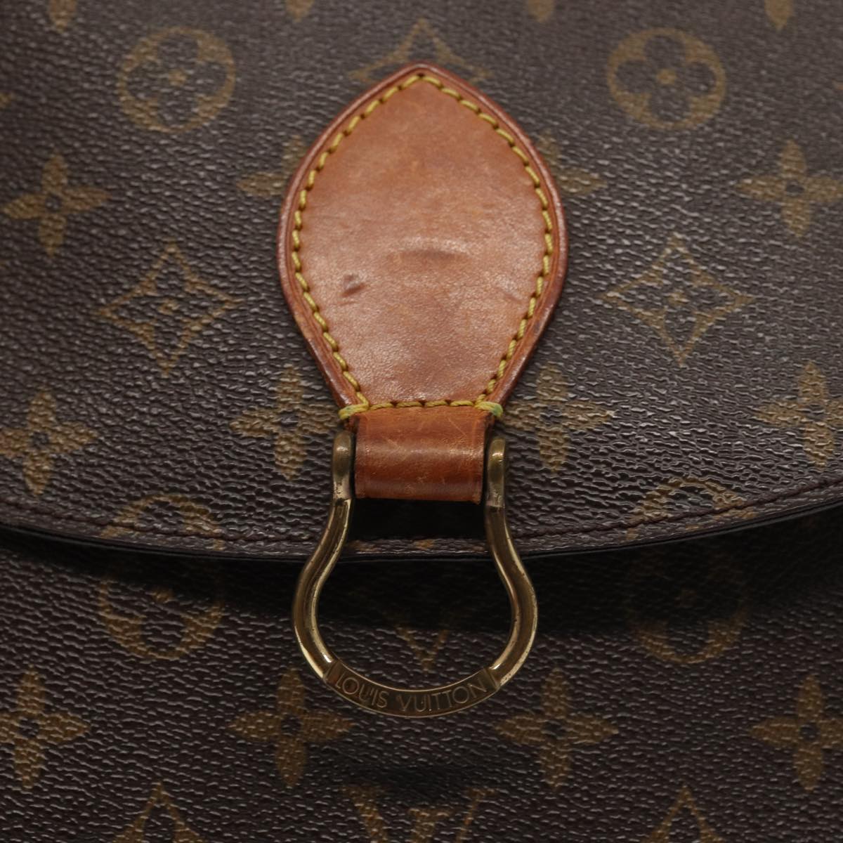 LOUIS VUITTON Monogram Saint Cloud GM Shoulder Bag M51242 LV Auth yk14109