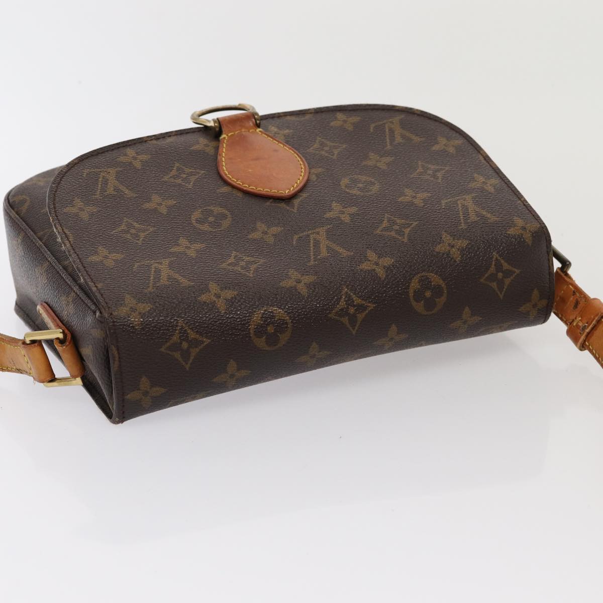 LOUIS VUITTON Monogram Saint Cloud GM Shoulder Bag M51242 LV Auth yk14109