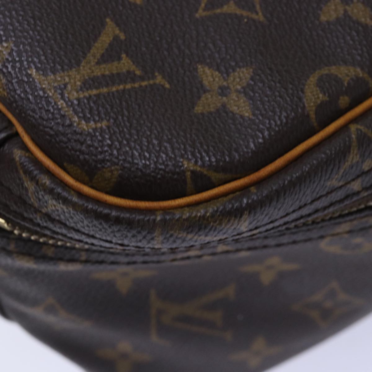 LOUIS VUITTON Monogram Excursion Hand Bag M41450 LV Auth yk14112