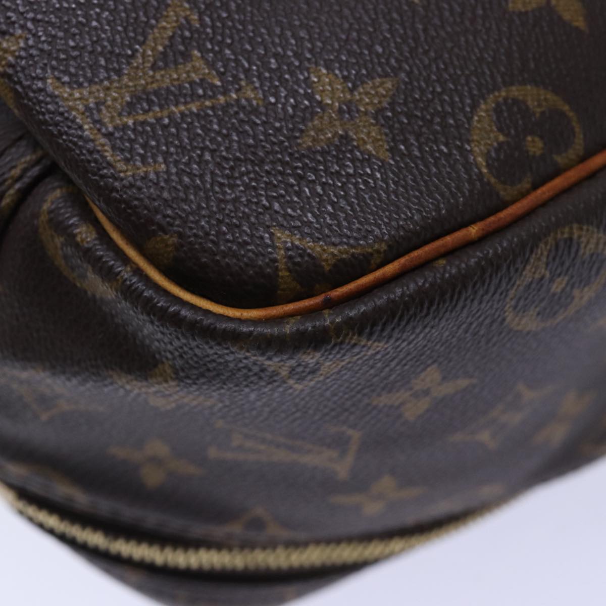 LOUIS VUITTON Monogram Excursion Hand Bag M41450 LV Auth yk14112