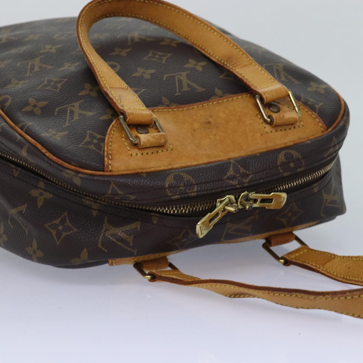 LOUIS VUITTON Monogram Excursion Hand Bag M41450 LV Auth yk14112