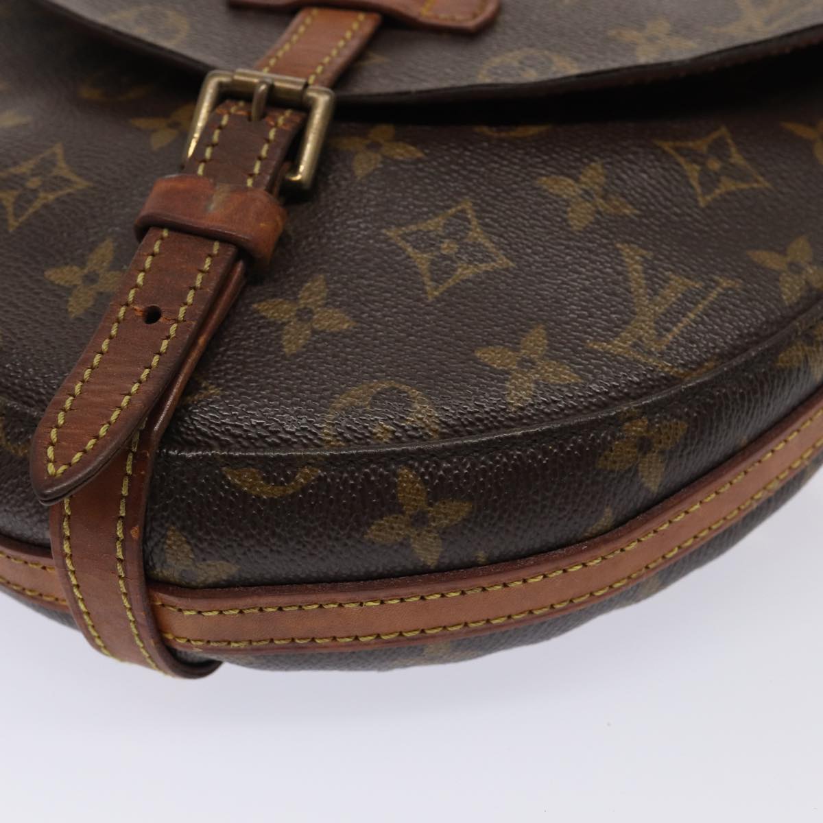 LOUIS VUITTON Monogram Chantilly MM Shoulder Bag M51233 LV Auth yk14114