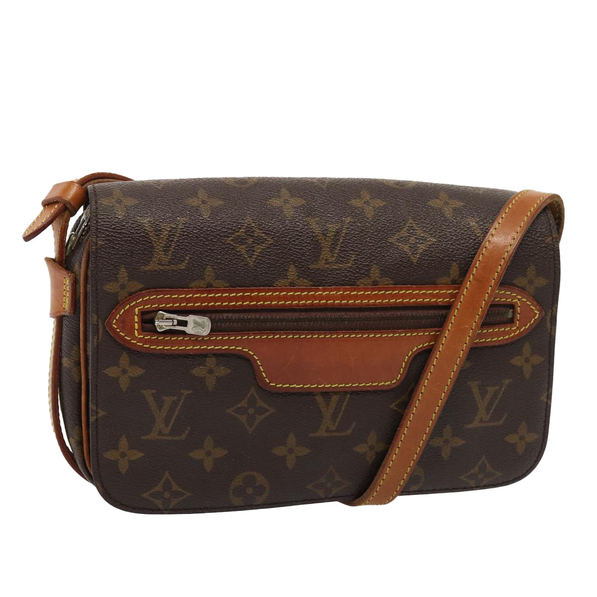 LOUIS VUITTON Monogram Saint Germain Shoulder Bag M51210 LV Auth yk14125