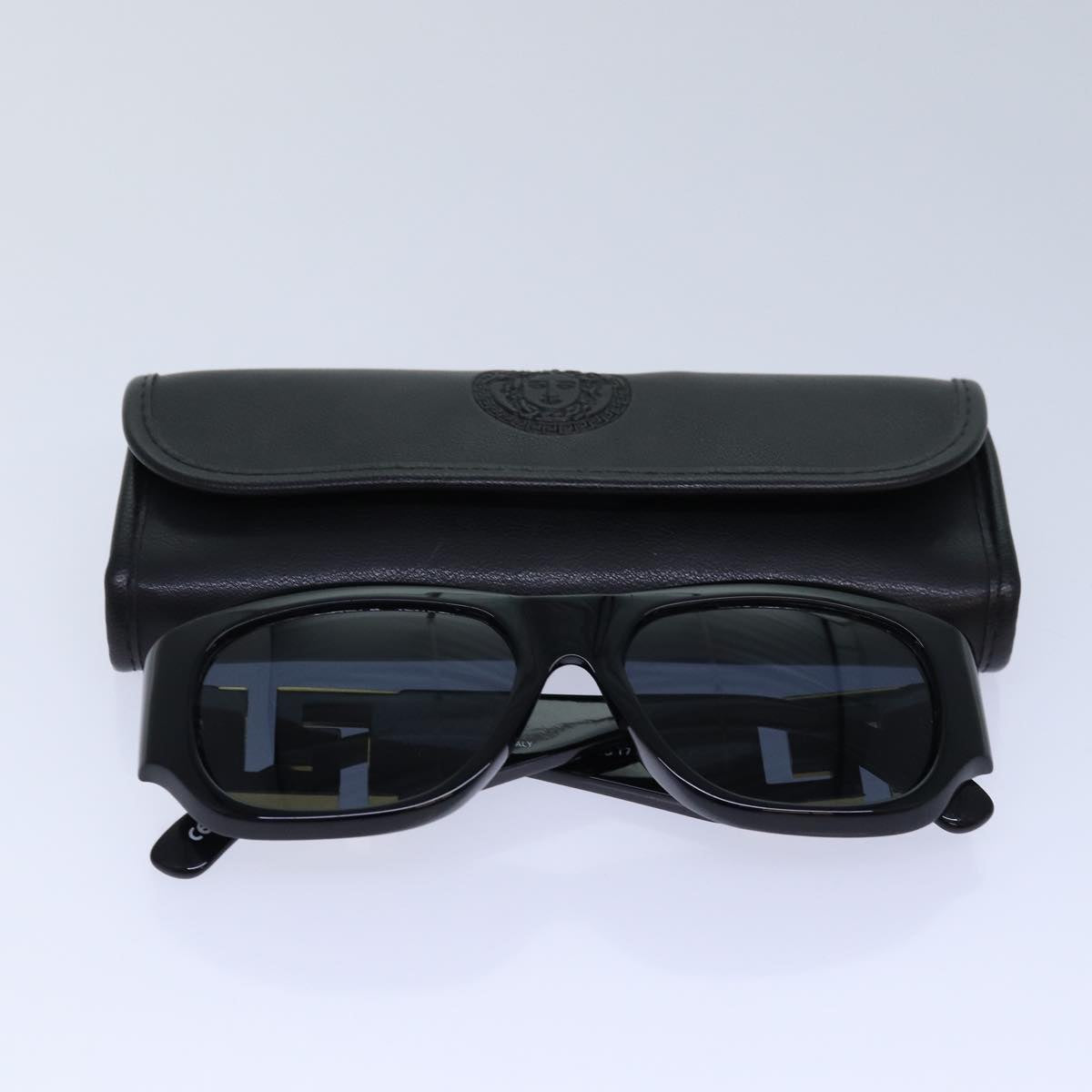 Gianni Versace Sunglasses Black Auth yk14136