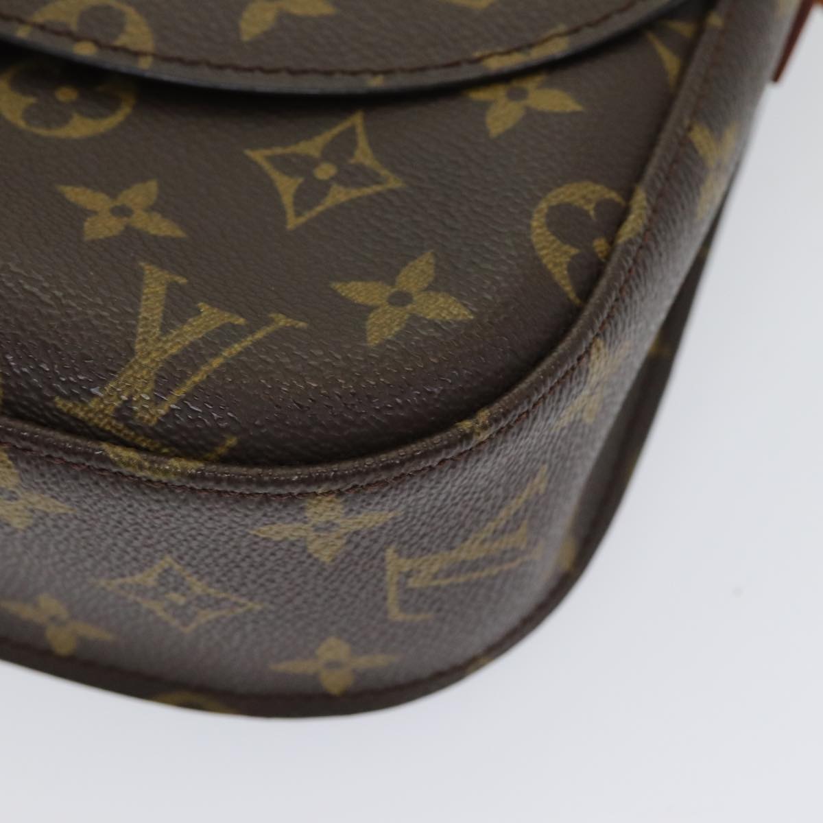 LOUIS VUITTON Monogram Saint Cloud GM Shoulder Bag M51242 LV Auth yk14146