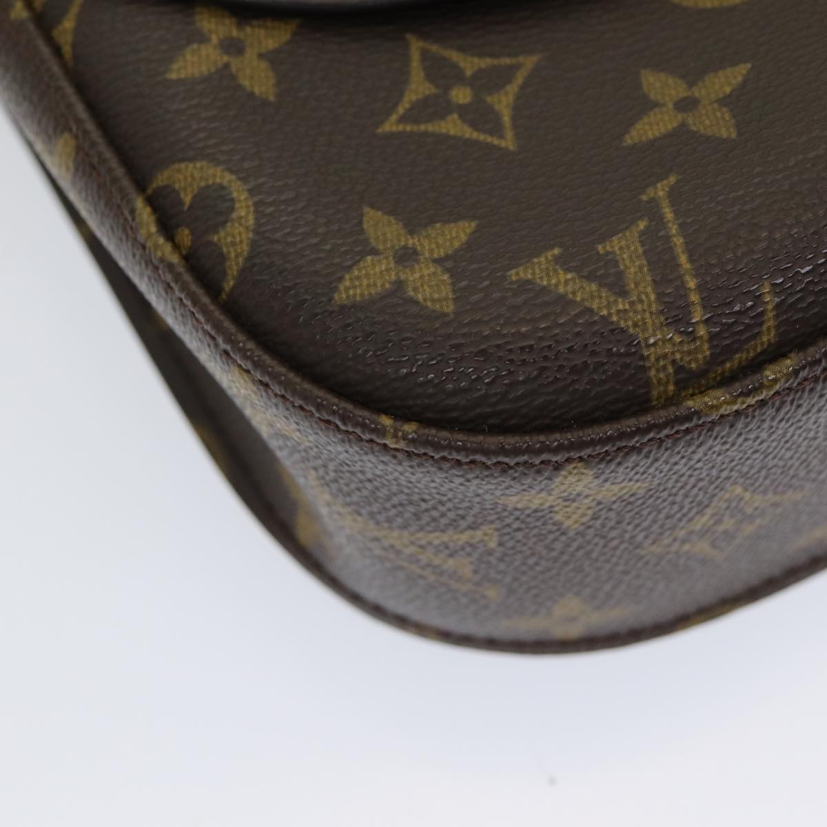 LOUIS VUITTON Monogram Saint Cloud GM Shoulder Bag M51242 LV Auth yk14146