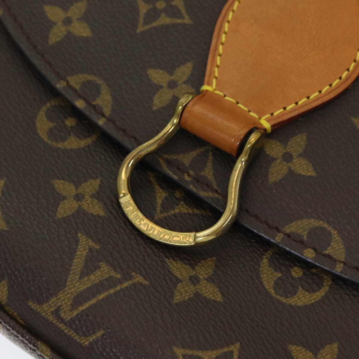 LOUIS VUITTON Monogram Saint Cloud GM Shoulder Bag M51242 LV Auth yk14146