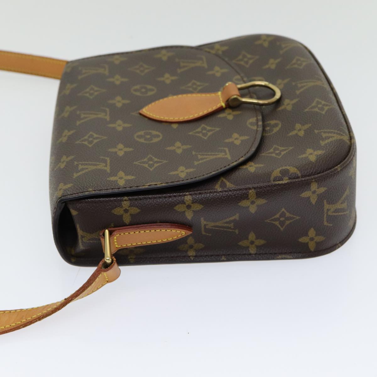 LOUIS VUITTON Monogram Saint Cloud GM Shoulder Bag M51242 LV Auth yk14146