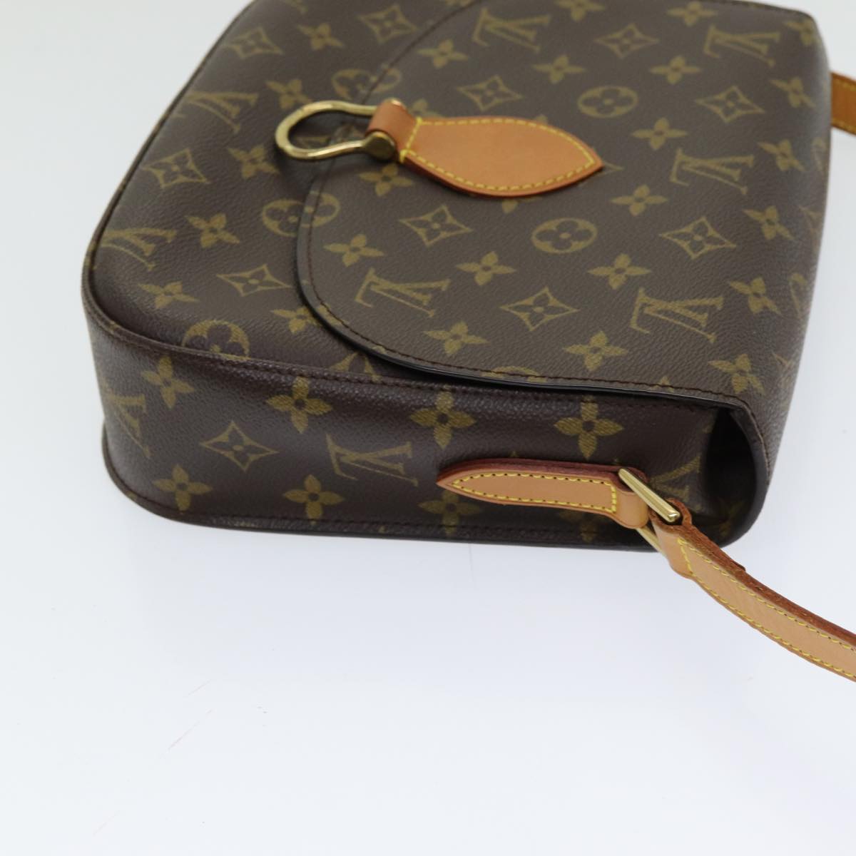 LOUIS VUITTON Monogram Saint Cloud GM Shoulder Bag M51242 LV Auth yk14146