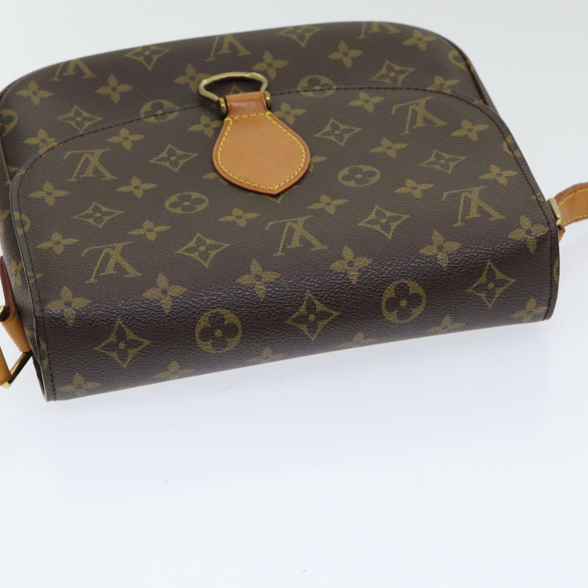 LOUIS VUITTON Monogram Saint Cloud GM Shoulder Bag M51242 LV Auth yk14146