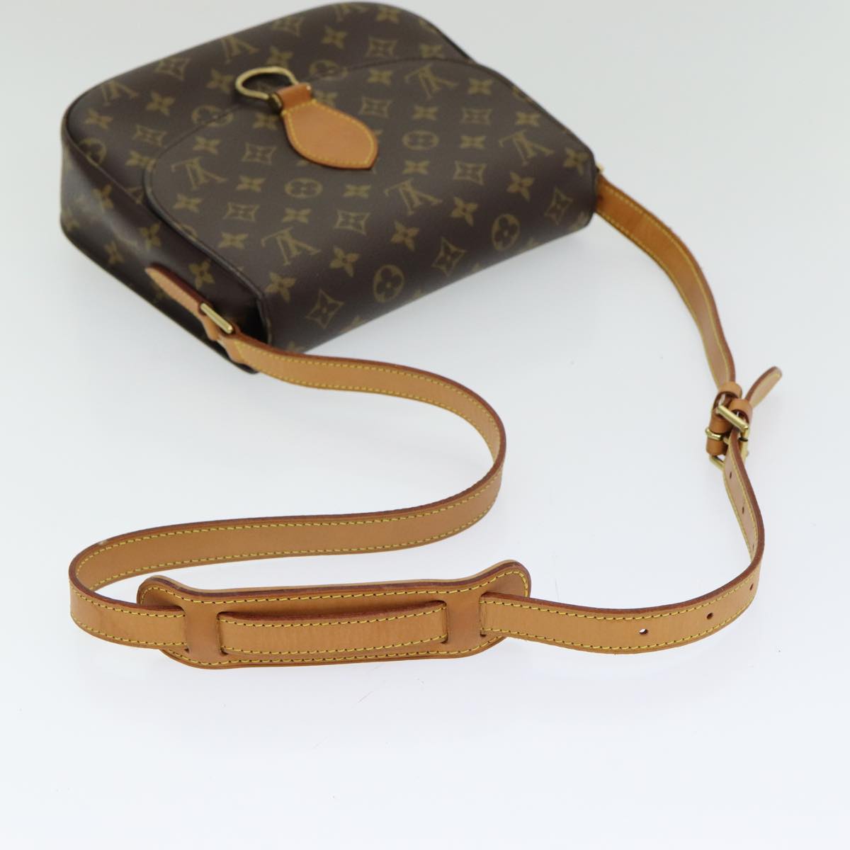 LOUIS VUITTON Monogram Saint Cloud GM Shoulder Bag M51242 LV Auth yk14146