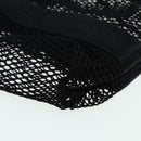 CHANEL Sports Tote Bag Nylon Black Gray CC Auth yk14152-14