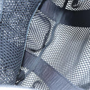 CHANEL Sports Tote Bag Nylon Black Gray CC Auth yk14152-11