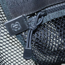 CHANEL Sports Tote Bag Nylon Black Gray CC Auth yk14152-20