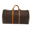 LOUIS VUITTON Monogram Keepall 60 Boston Bag M41422 LV Auth yk14154-2