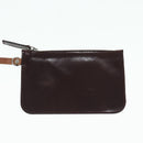 FENDI Zucca Canvas Tote Bag Wool Brown Black Silver Auth yk14162-19