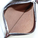 FENDI Zucca Canvas Tote Bag Wool Brown Black Silver Auth yk14162-22