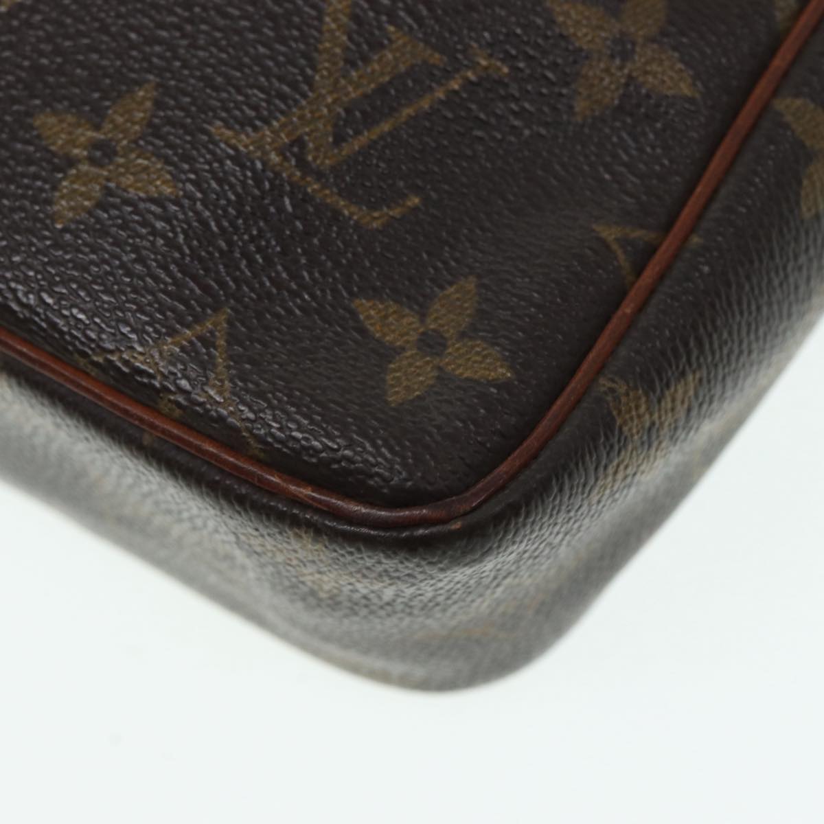 LOUIS VUITTON Monogram Compiegne 23 Clutch Bag M51847 LV Auth yk14172