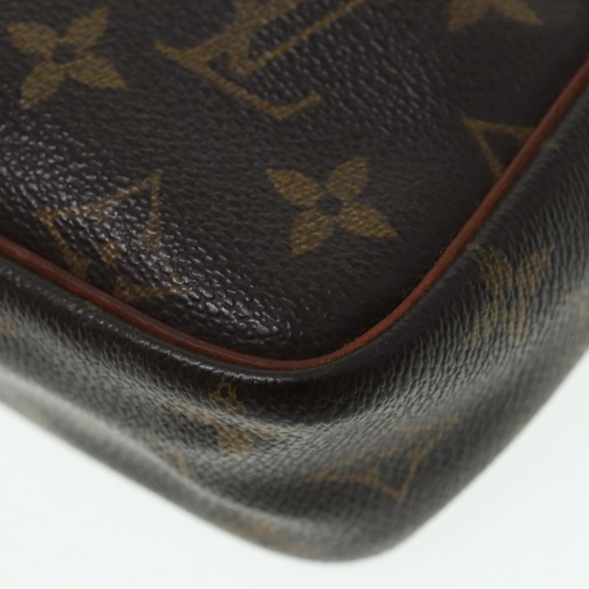 LOUIS VUITTON Monogram Compiegne 23 Clutch Bag M51847 LV Auth yk14172