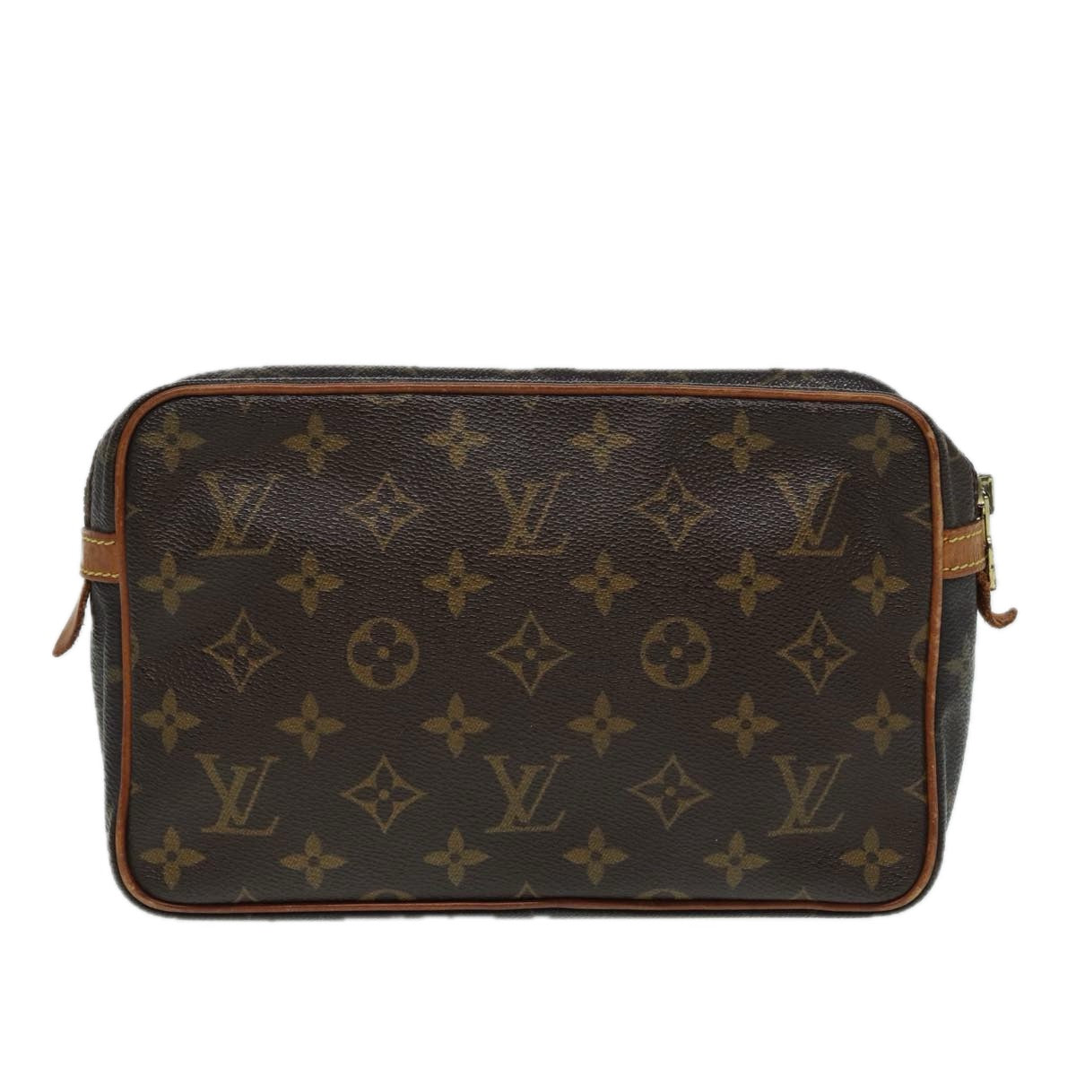 LOUIS VUITTON Monogram Compiegne 23 Clutch Bag M51847 LV Auth yk14199 - 0