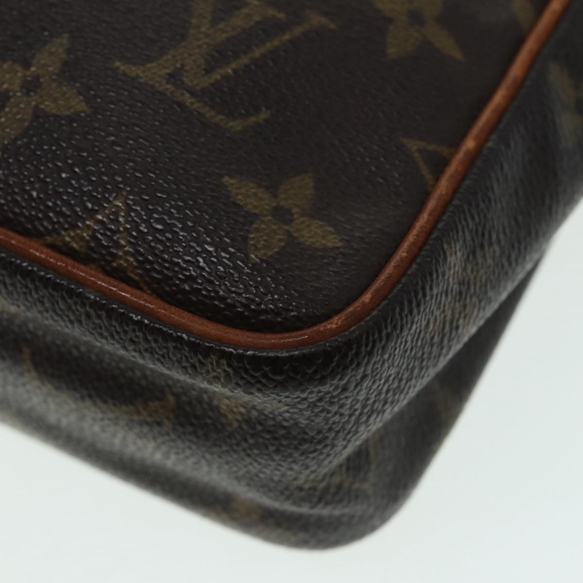 LOUIS VUITTON Monogram Compiegne 23 Clutch Bag M51847 LV Auth yk14199