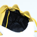 Salvatore Ferragamo Gancini Backpack Suede Yellow Gold Auth yk14203-22