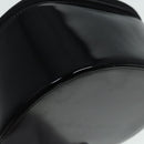 GUCCI Bamboo Vanity Hand Bag Patent Black Silver Auth yk14261-16