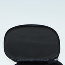 GUCCI Bamboo Vanity Hand Bag Patent Black Silver Auth yk14261-18