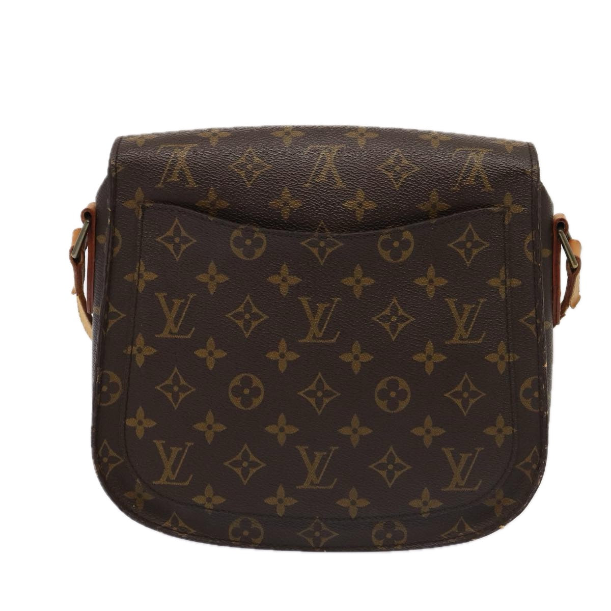 LOUIS VUITTON Monogram Saint Cloud GM Shoulder Bag M51242 LV Auth yk14263