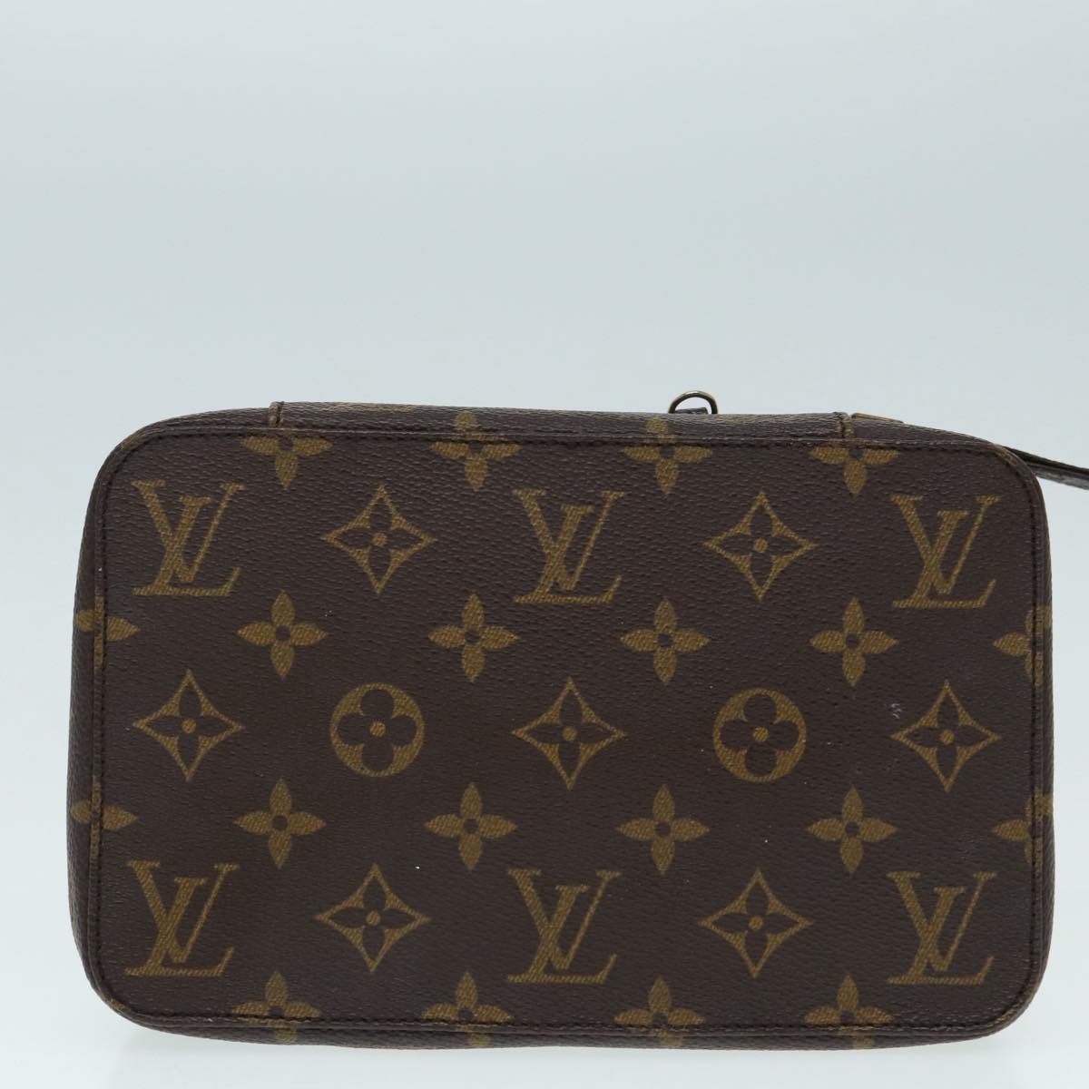 LOUIS VUITTON Monogram Poche Monte Carlo Jewelry Box Vintage M47352 Auth yk14289