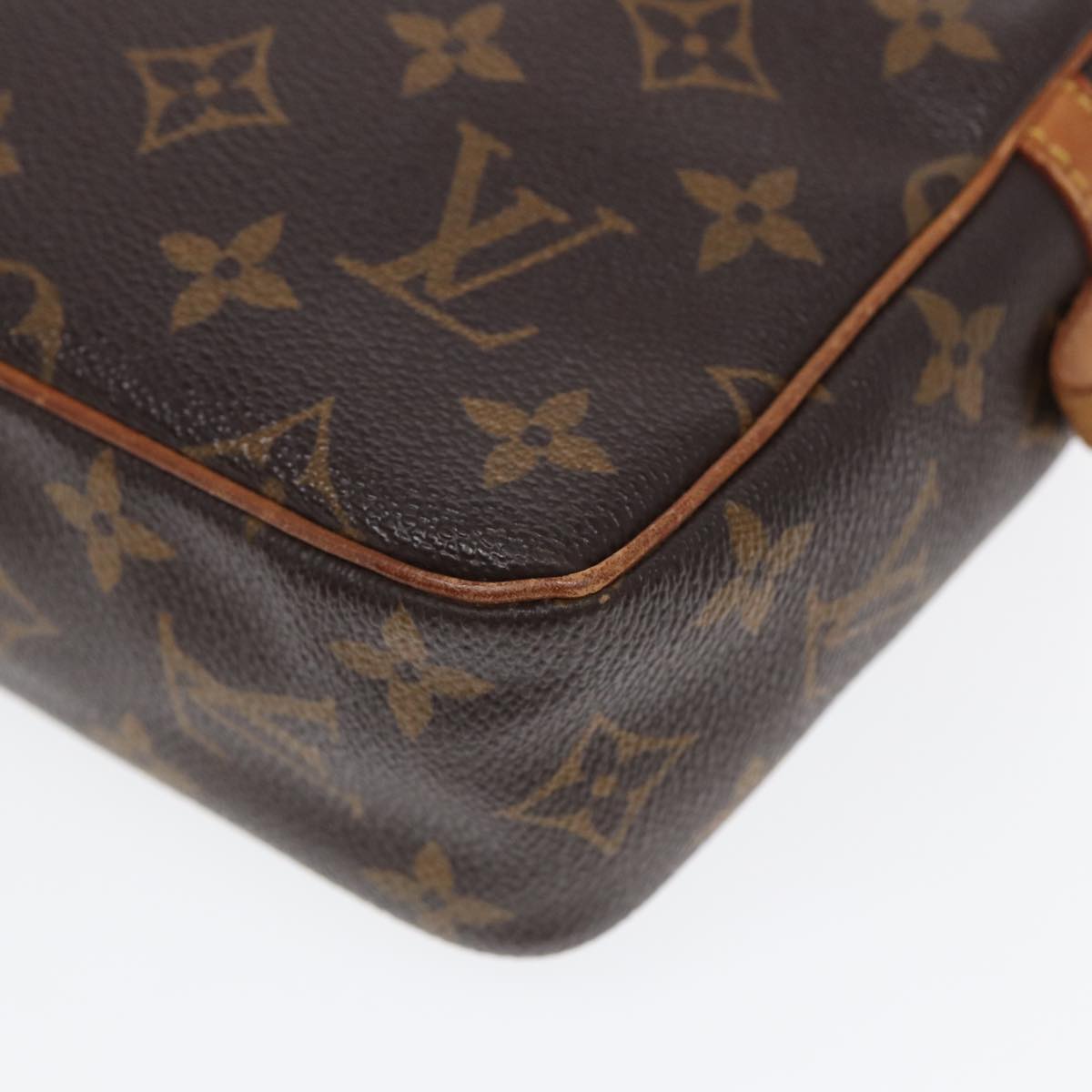 LOUIS VUITTON Monogram Compiegne 23 Clutch Bag M51847 LV Auth yk14312