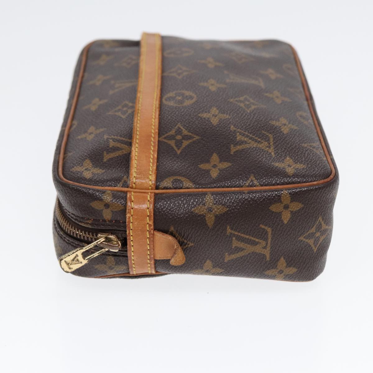 LOUIS VUITTON Monogram Compiegne 23 Clutch Bag M51847 LV Auth yk14312