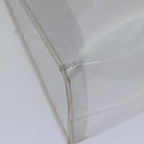 HERMES Vinyl Kelly Hand Bag Vinyl Clear Auth yk14339-9