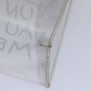 HERMES Vinyl Kelly Hand Bag Vinyl Clear Auth yk14339-14