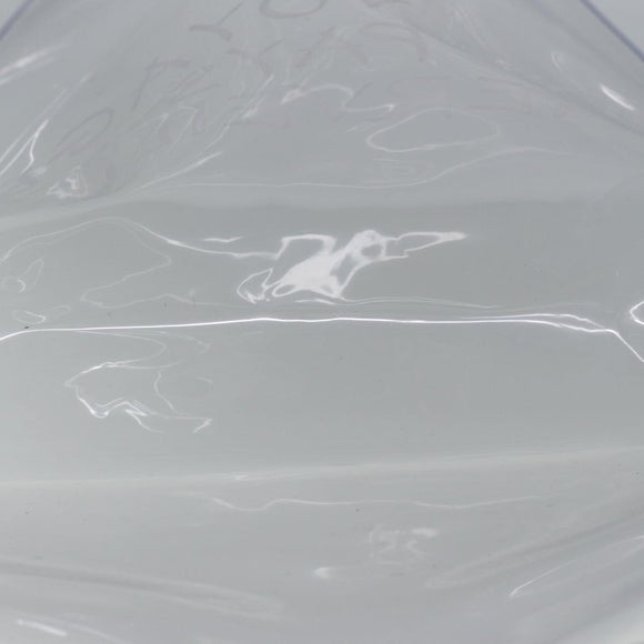 HERMES Vinyl Kelly Hand Bag Vinyl Clear Auth yk14339