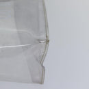 HERMES Vinyl Kelly Hand Bag Vinyl Clear Auth yk14339-8