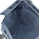 BALENCIAGA Explorer Clutch Bag Canvas Black 459745 Auth yk14342-17